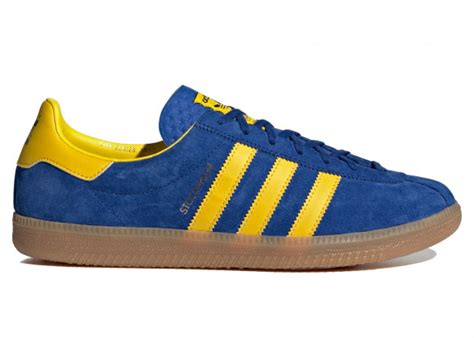 adidas stockholm series blue yellow.